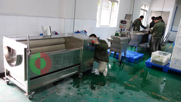 我公司為日資企業(yè)WCSP提供芥茉加工線！