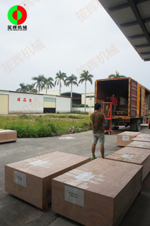 馬來西亞客戶訂購的毛刷清洗機(jī)及大批耗材配件于近日出貨了