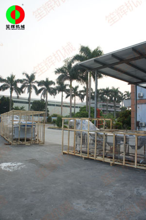 十一黃金周節(jié)后忙出貨，客戶另一條無損清洗線完工交貨！