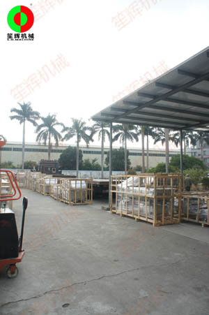 六套渦流洗菜生產(chǎn)線搭上年尾物流未班車，順利發(fā)貨......