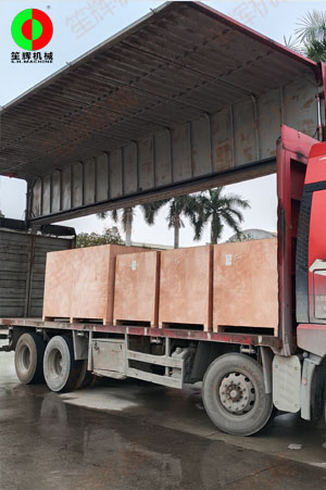 馬來西亞訂購(gòu)的大批蔬果清洗及切割加工設(shè)備交付！