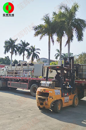 廣西香芋加處理生產(chǎn)線交付客戶！