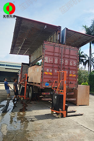 印尼經(jīng)銷訂購的果蔬加工設備發(fā)貨交付！