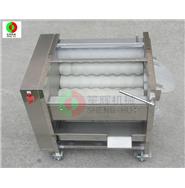 瓜果脫皮機/瓜果清洗脫皮機/瓜果毛刷清洗脫皮機QX-608新款（視頻）